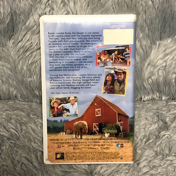 Rusty : The Great Rescue VHS 1998 (Hard Clamshell) - Picture 2 of 5